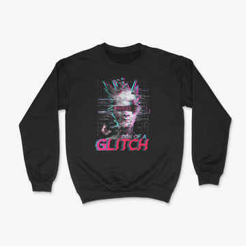 Cyberpunk Pullover - Son of a Glitch Pullover in Farbe schwarz 