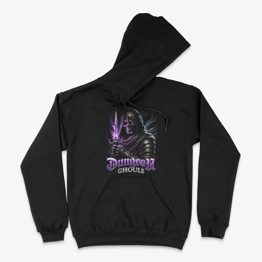 Dark Fantasy Hoodie - Dungeon Ghouls Hoodie in Farbe schwarz  