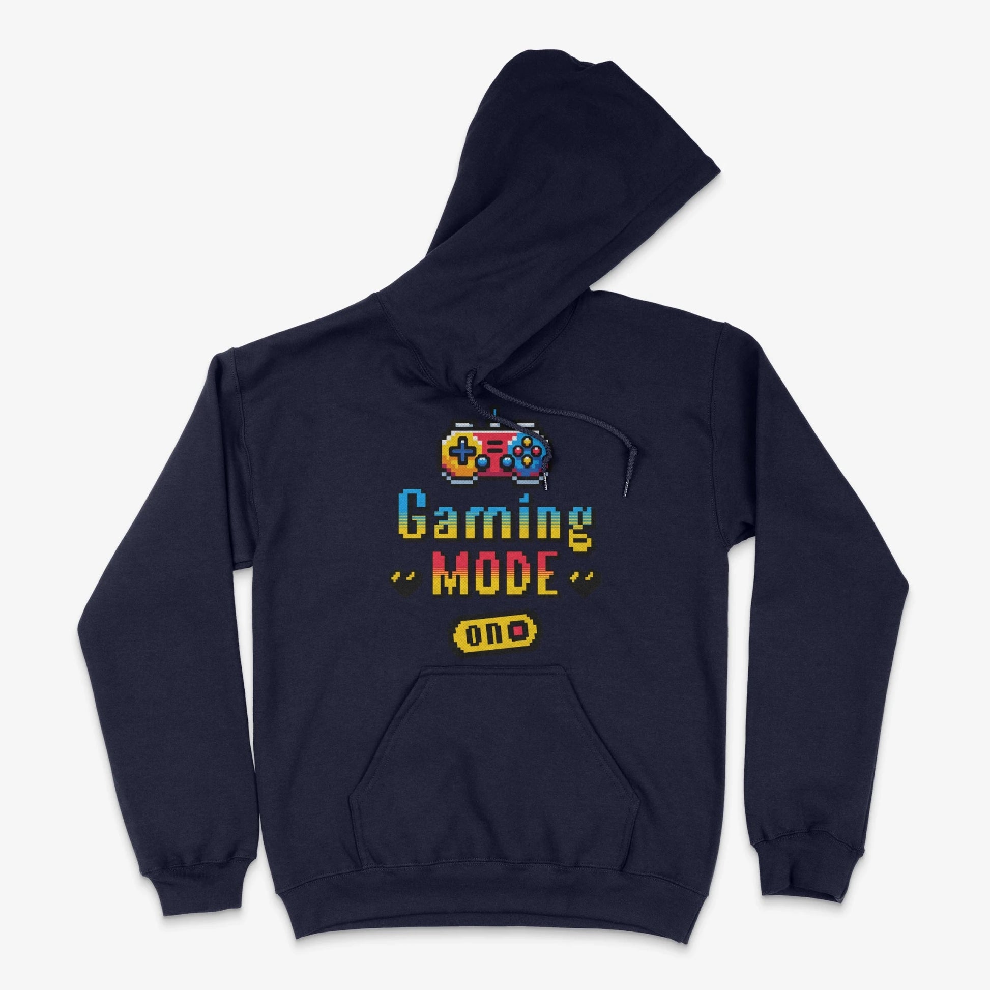 Gamer Hoodie - Gaming Mode ON Hoodie in Farbe marine  