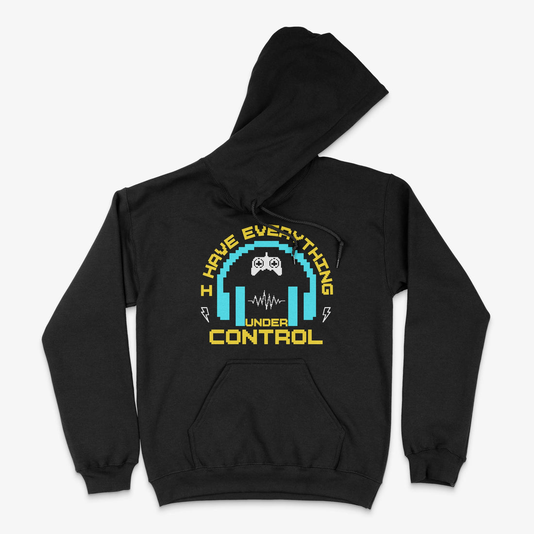 Gamer Hoodie - I Have Everything Under Control Hoodie in Farbe schwarz  
