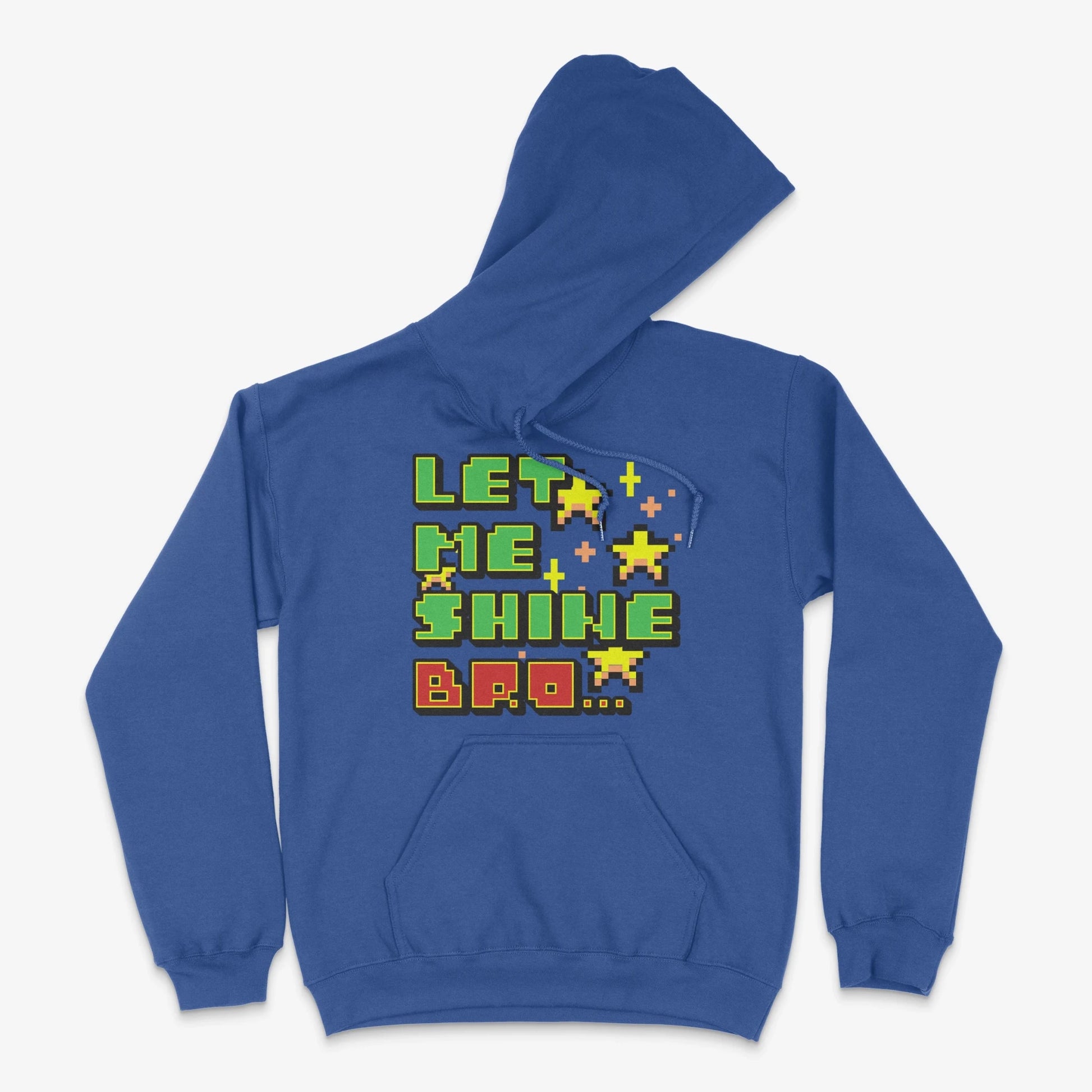 Gamer Hoodie - Let Me Shine Bro… Hoodie in Farbe blau  