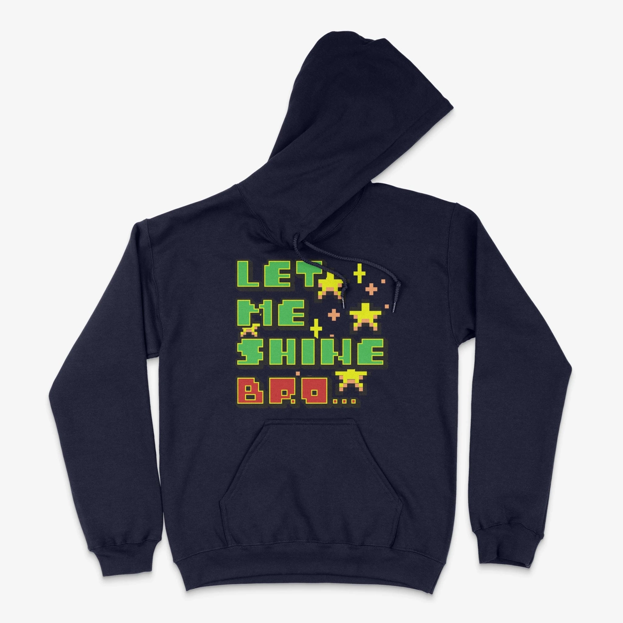 Gamer Hoodie - Let Me Shine Bro… Hoodie in Farbe marine  