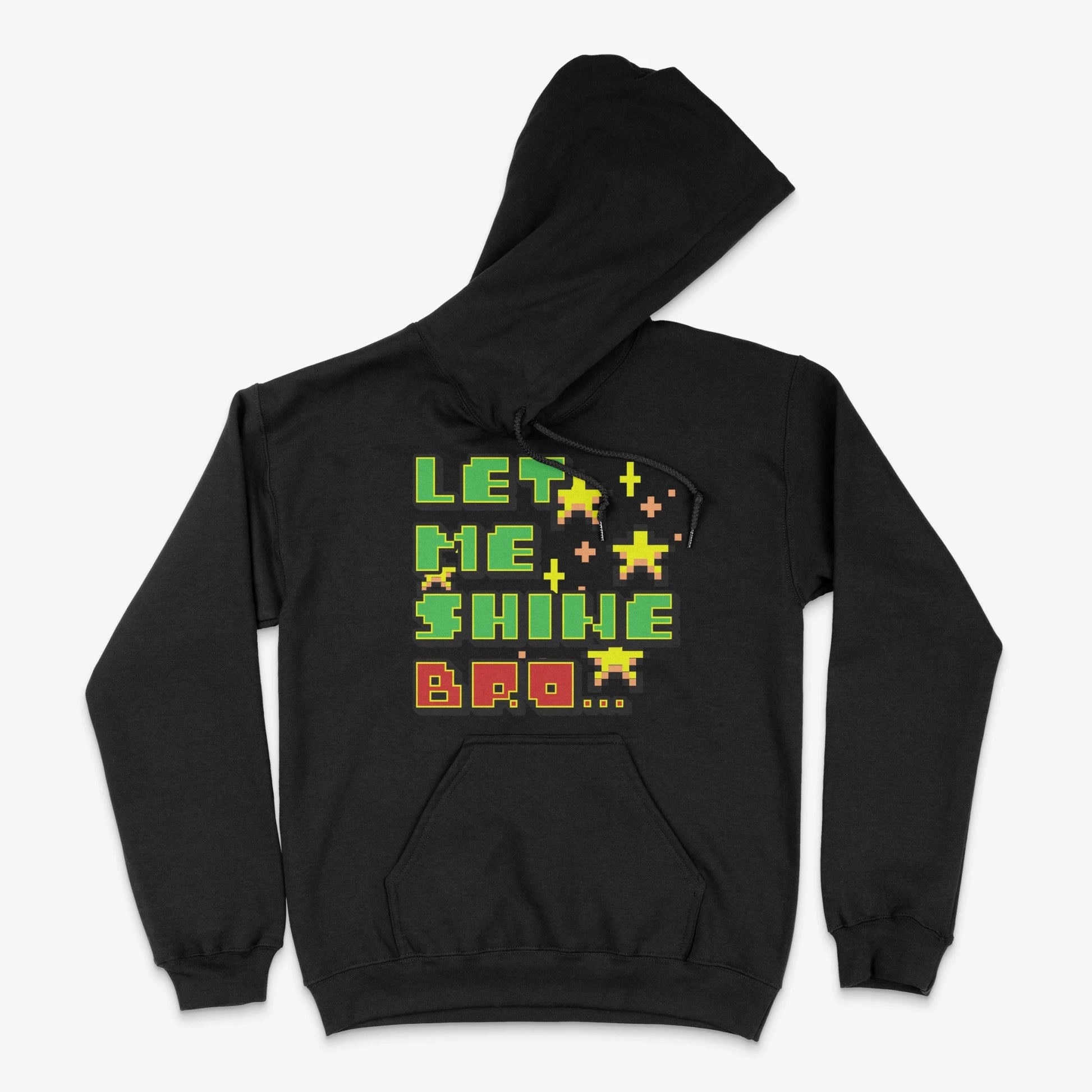 Gamer Hoodie - Let Me Shine Bro… Hoodie in Farbe schwarz  