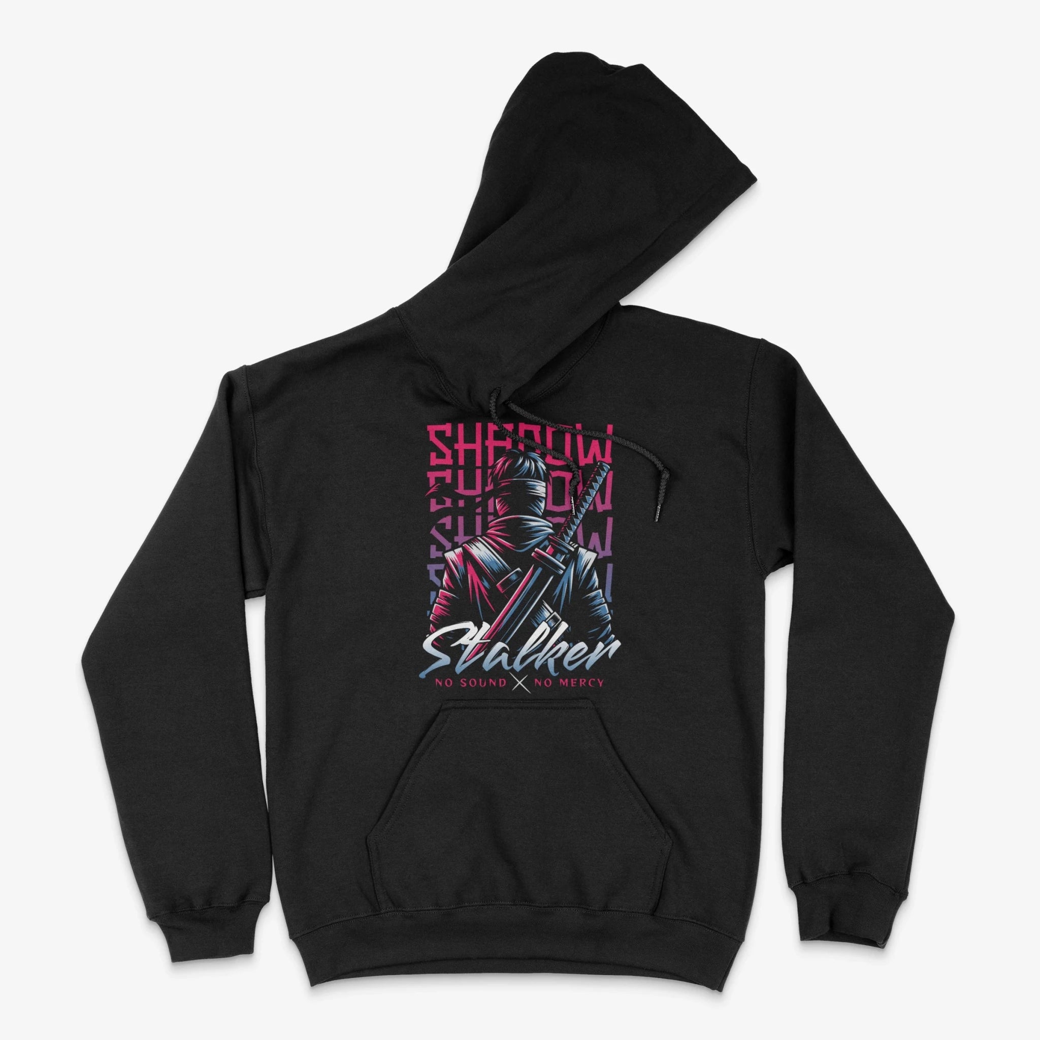 Gamer Hoodie - Shadow Stalker Hoodie in Farbe schwarz  