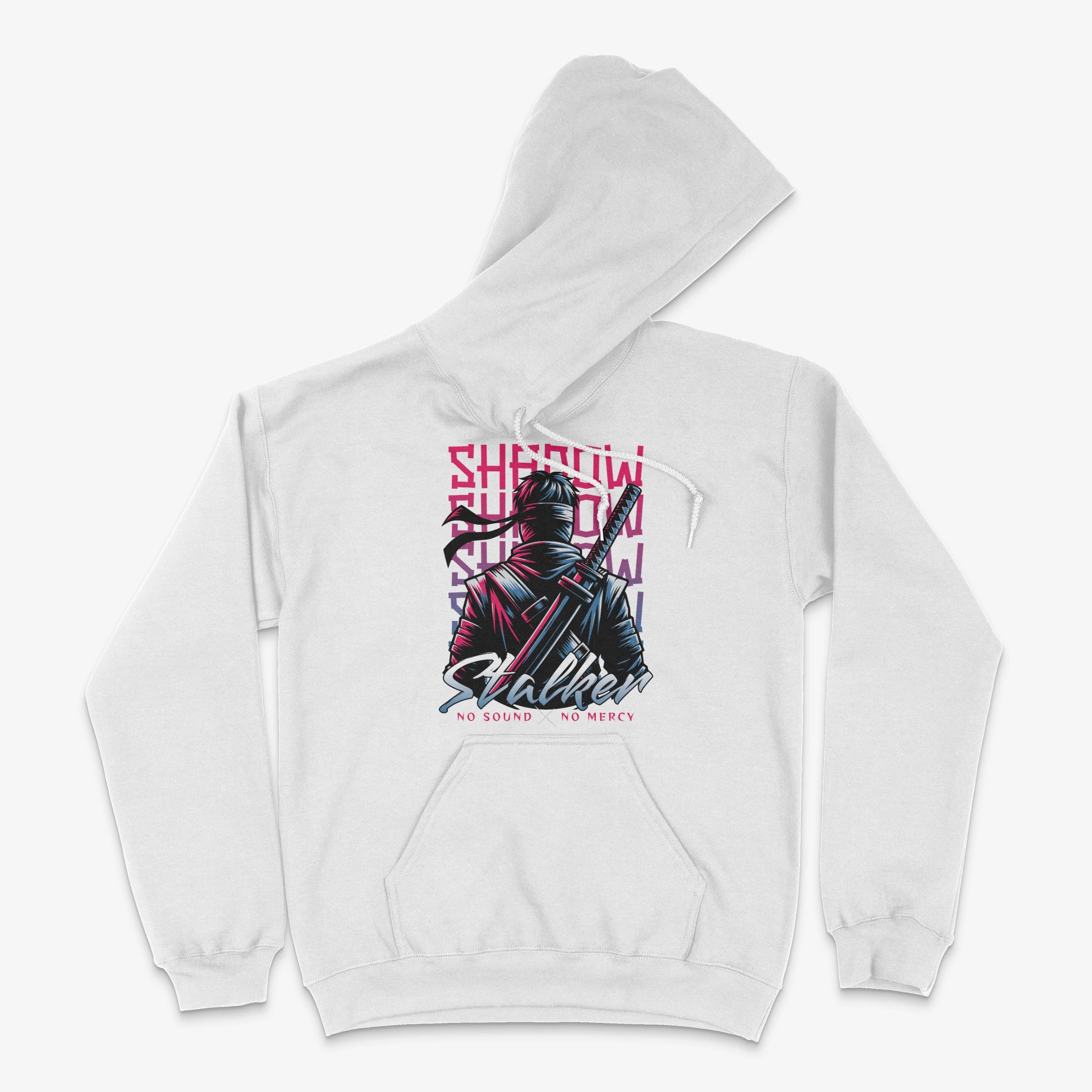Gamer Hoodie - Shadow Stalker Hoodie in Farbe weiss  