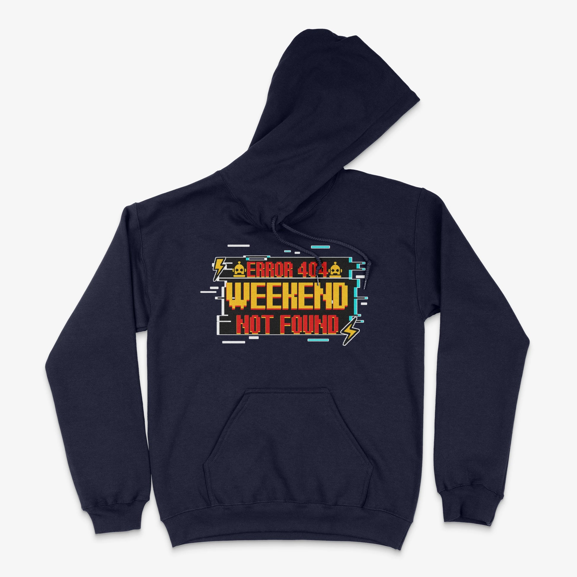 Gamer Hoodie - Weekend Not Found Hoodie in Farbe marine  