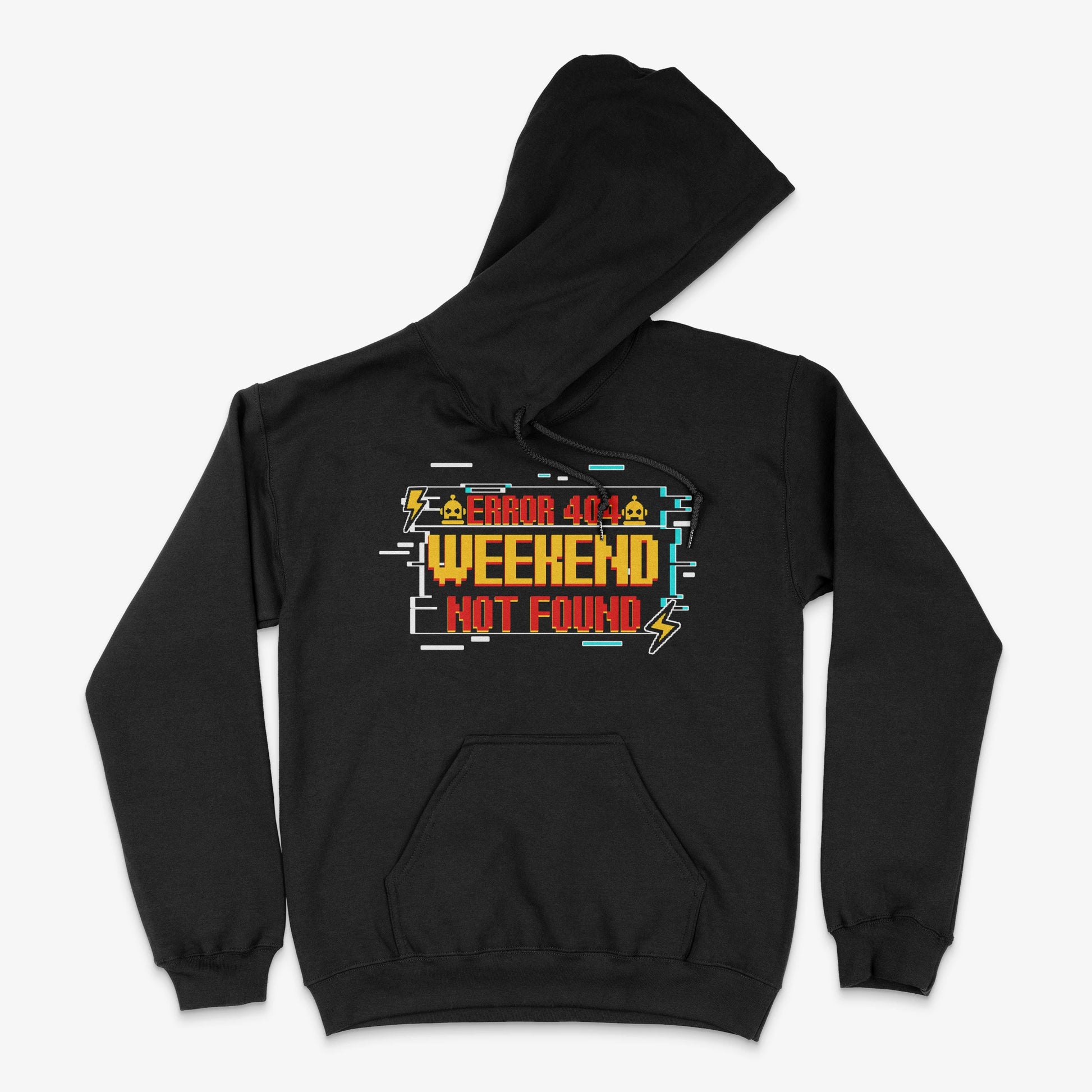 Gamer Hoodie - Weekend Not Found Hoodie in Farbe schwarz  