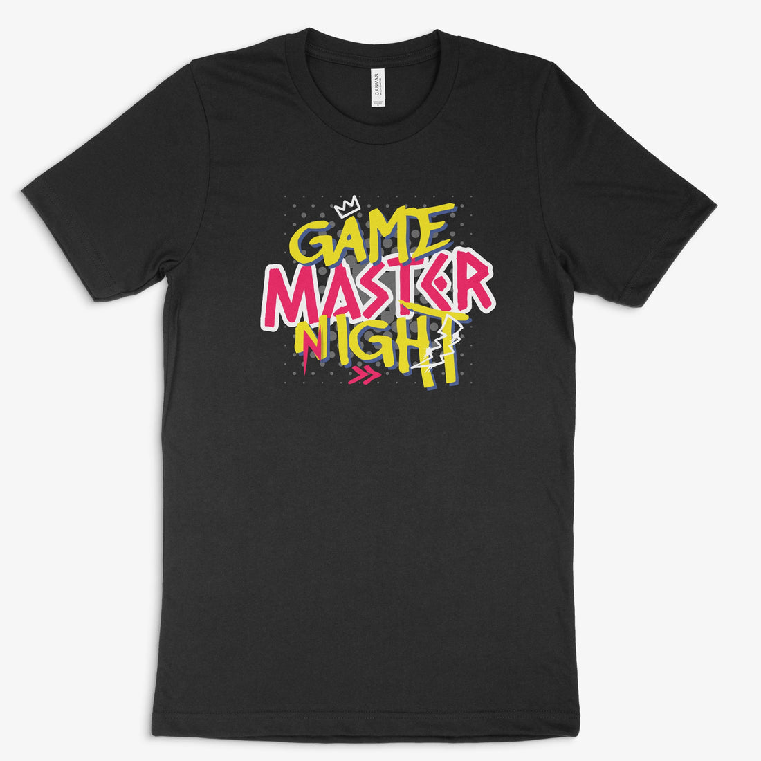 Gamer Shirt - Game Master Night in Farbe schwarz 