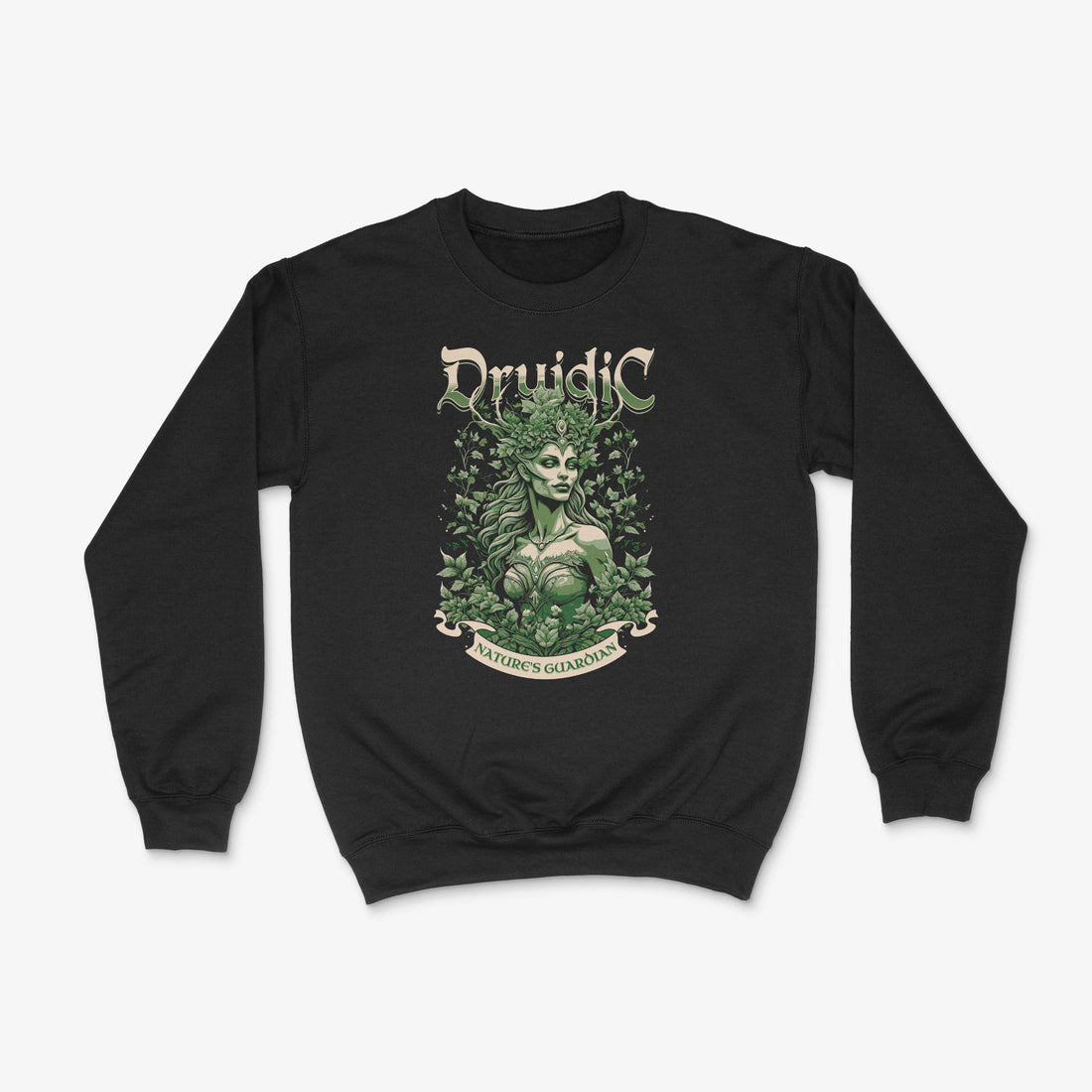 Gamer Sweater - Druidic Pullover in Farbe schwarz 