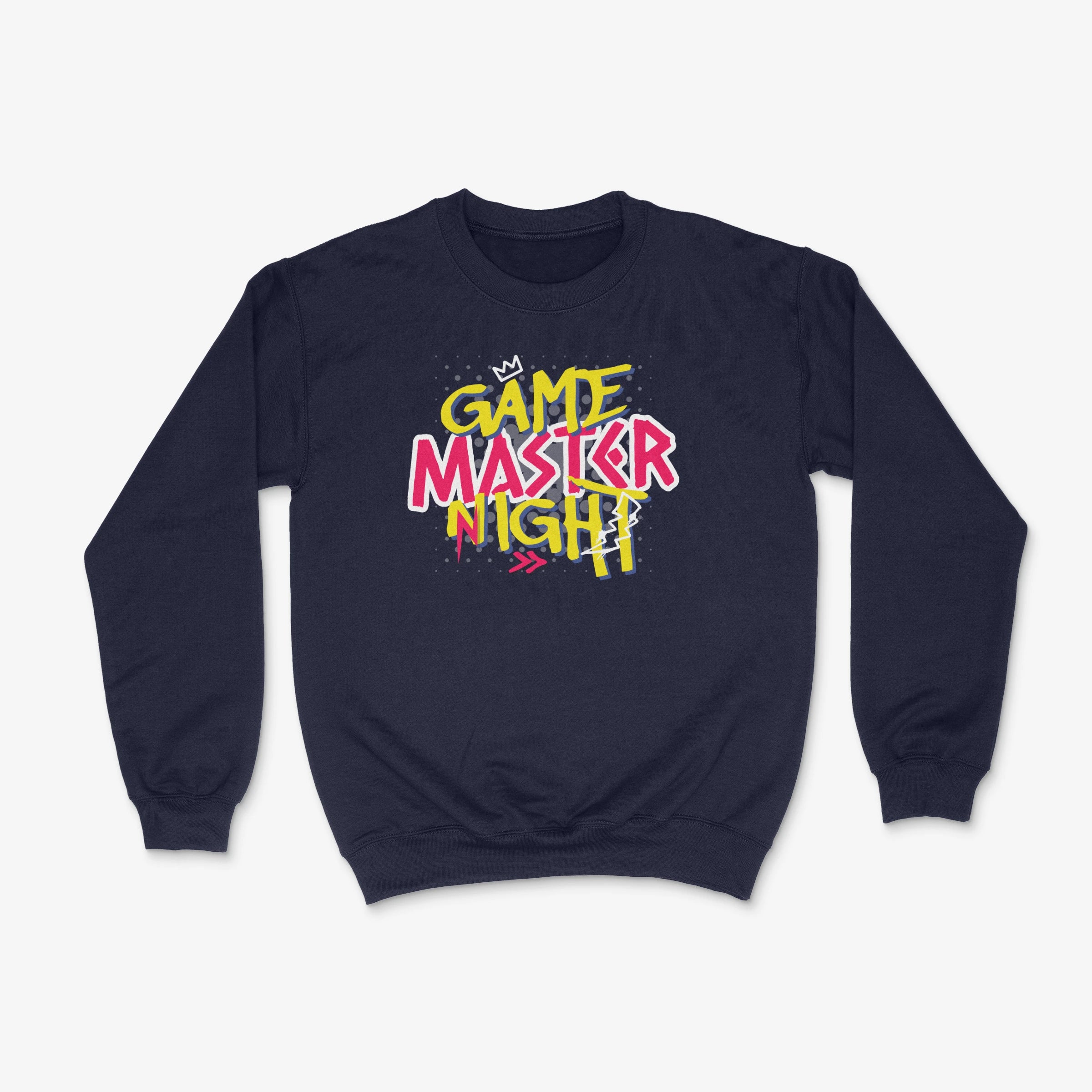 Gamer Sweater - Game Master Night Pullover in Farbe marine 