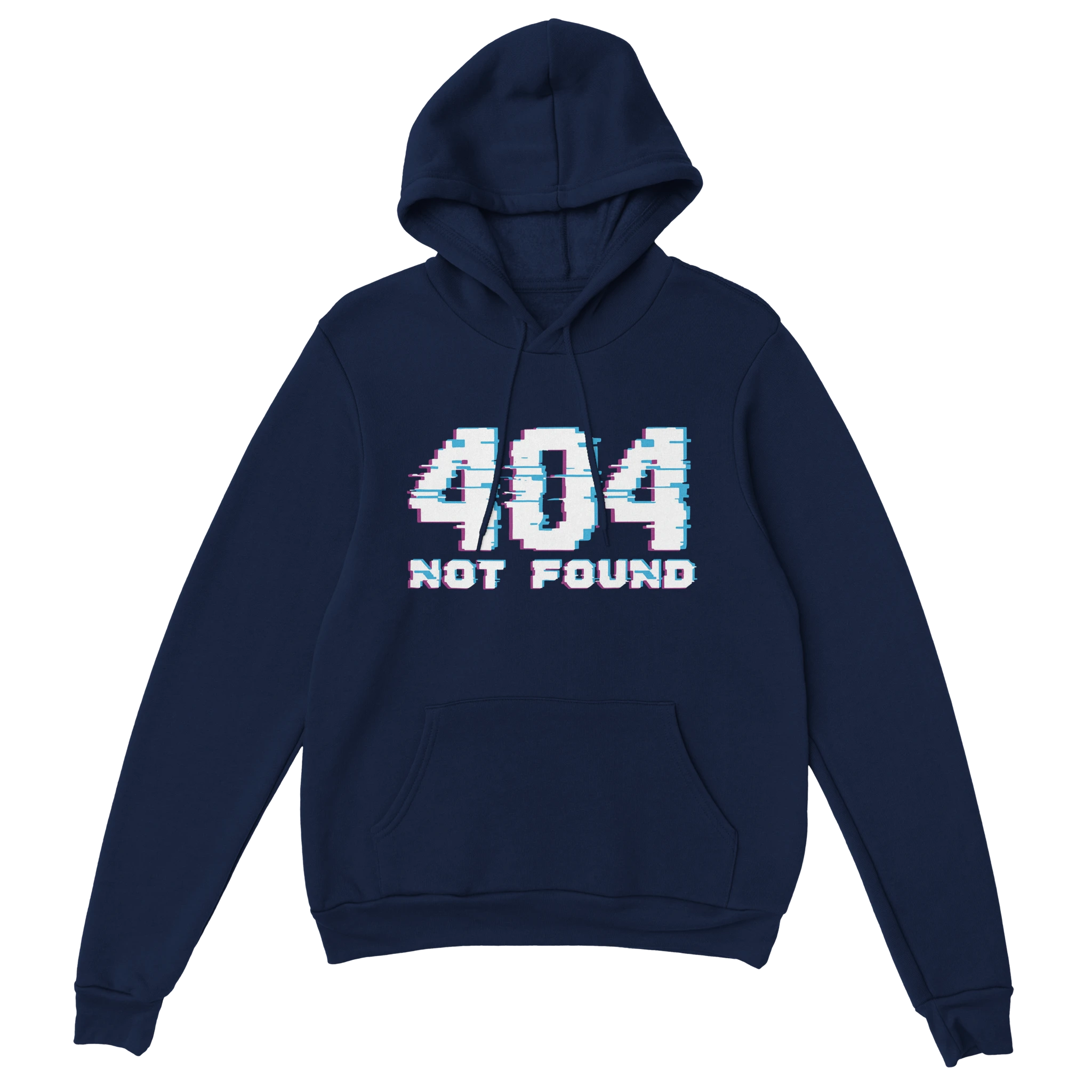 Gaming Hoodie - 404 Not Found marine – Gaming Hoodie Flatlay mit Gaming  404 Not Found Print