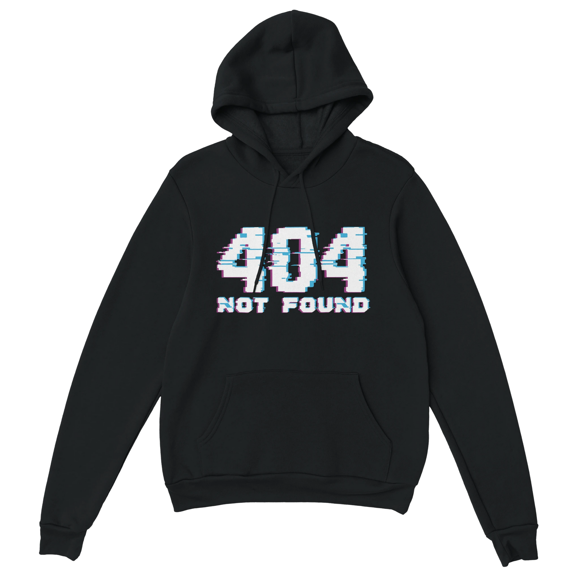 Gaming Hoodie - 404 Not Found schwarz – Gaming Hoodie Flatlay mit Gaming  404 Not Found Print