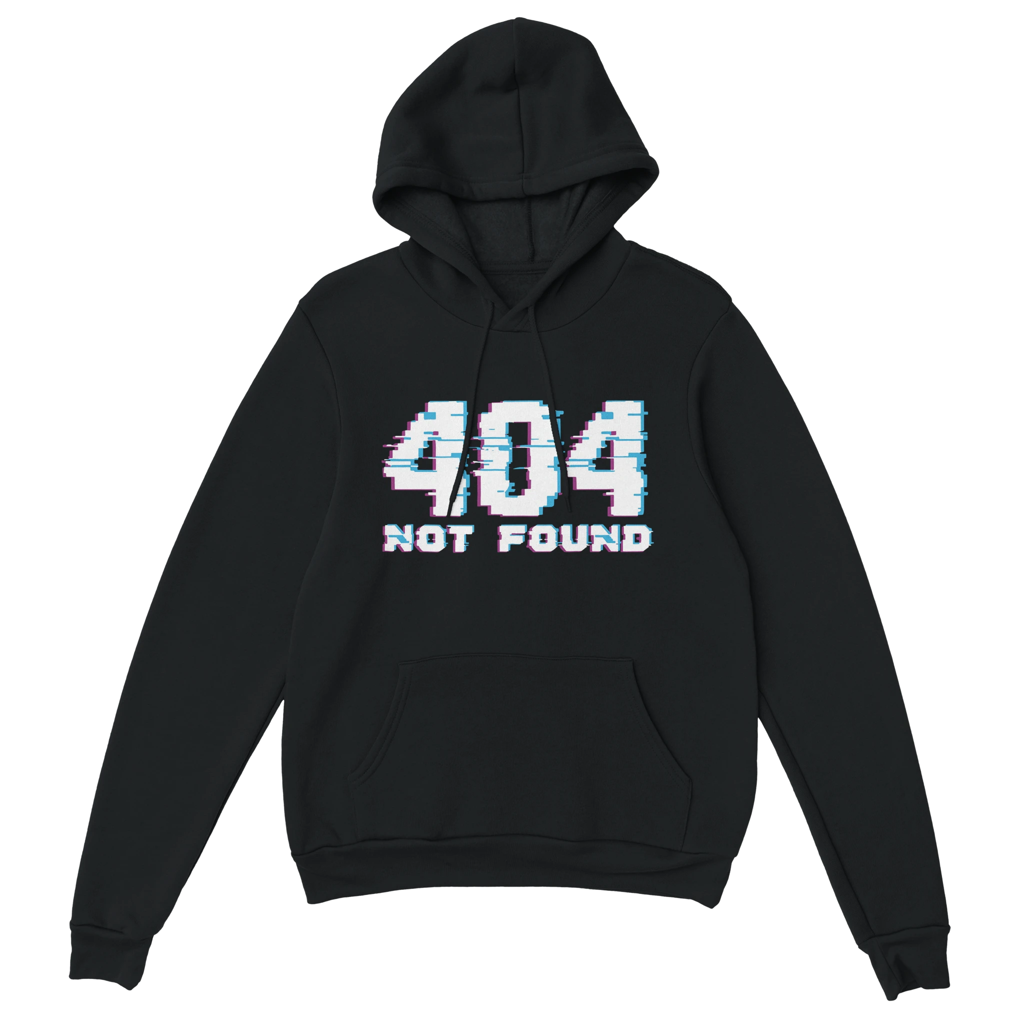 Gaming Hoodie - 404 Not Found schwarz – Gaming Hoodie Flatlay mit Gaming  404 Not Found Print
