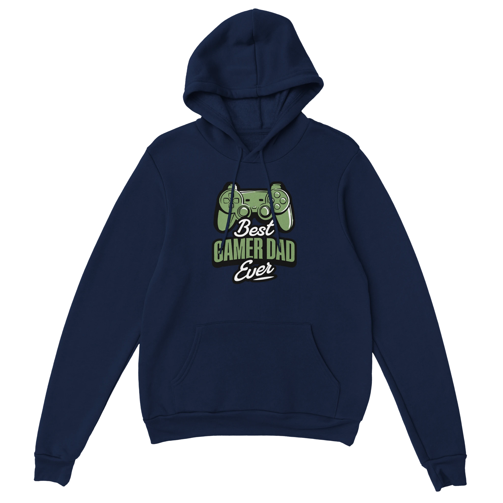 Gaming Hoodie - Best Gamer Dad Ever marine – Gaming Hoodie Flatlay mit Gaming  Best Gamer Dad Ever Print
