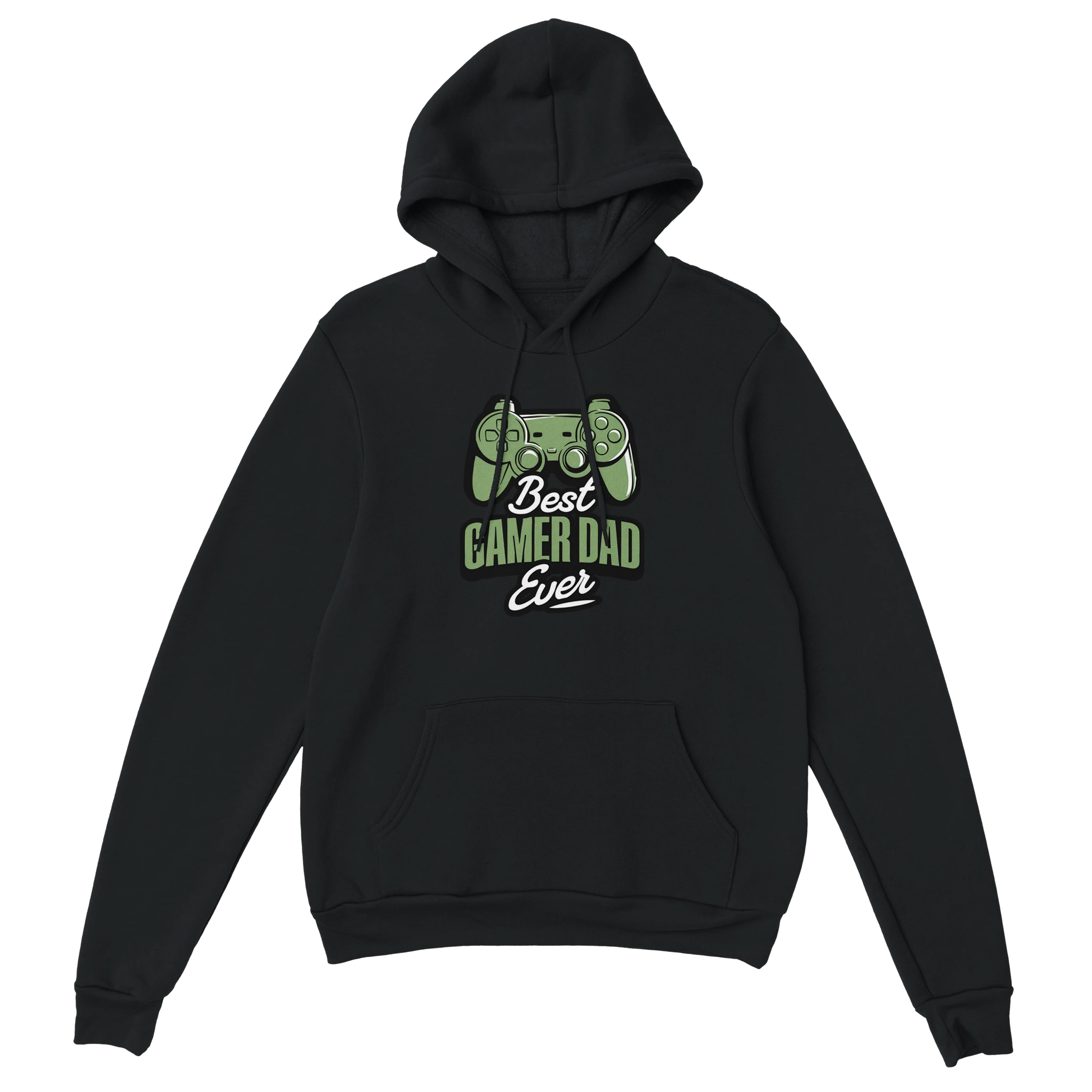 Gaming Hoodie - Best Gamer Dad Ever schwarz – Gaming Hoodie Flatlay mit Gaming  Best Gamer Dad Ever Print