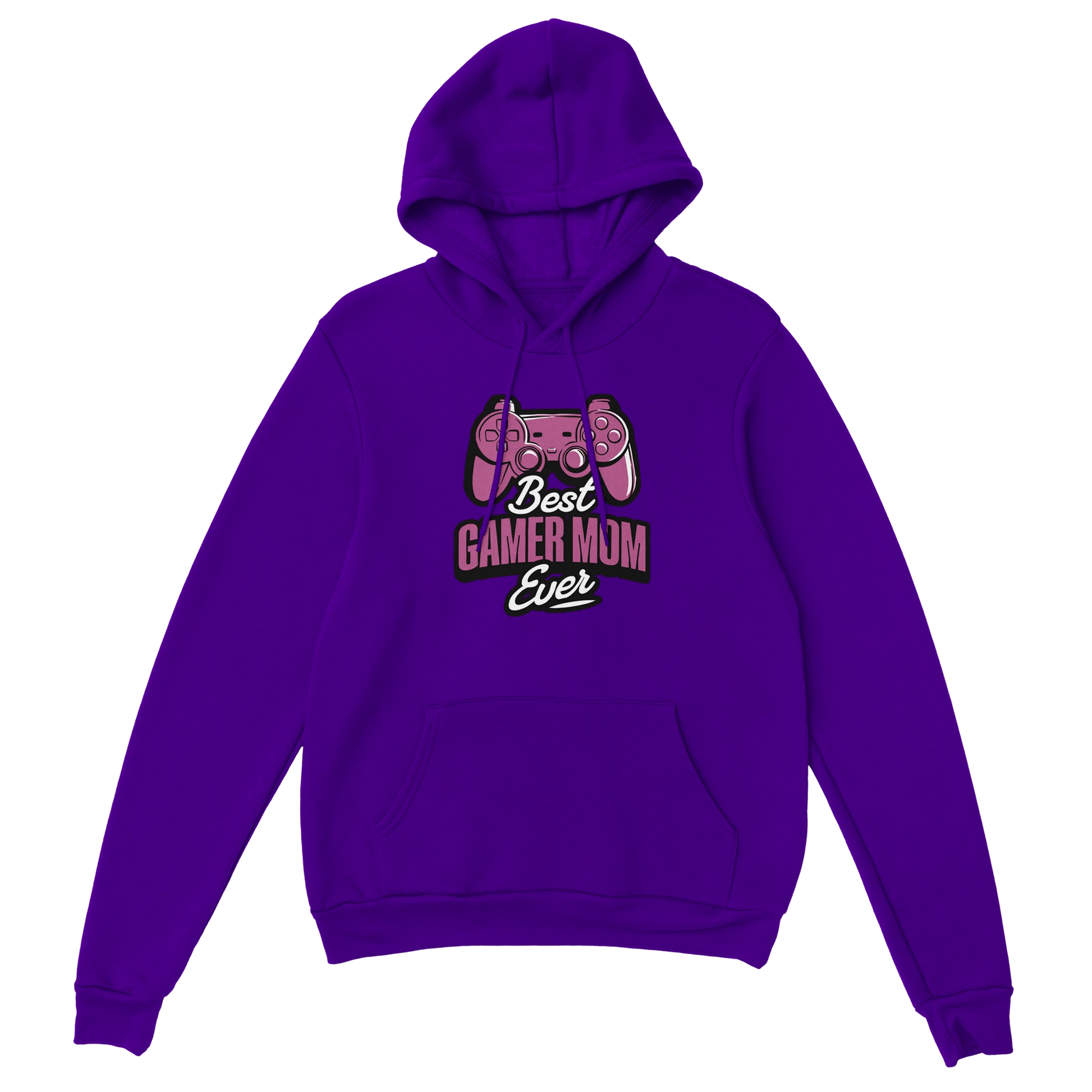 Gaming Hoodie - Best Gamer Mom Ever lila – Gaming Hoodie Flatlay mit Gaming  Best Gamer Mom Ever Print