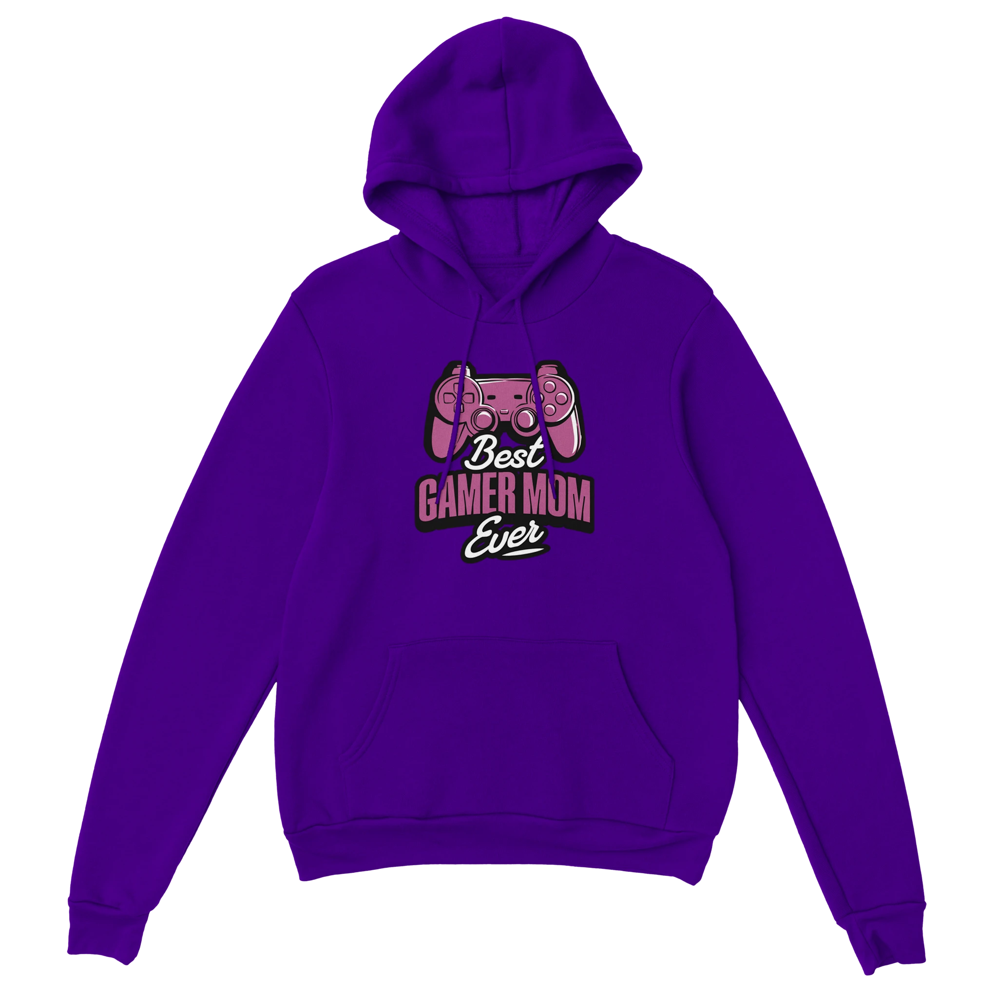 Gaming Hoodie - Best Gamer Mom Ever lila – Gaming Hoodie Flatlay mit Gaming  Best Gamer Mom Ever Print