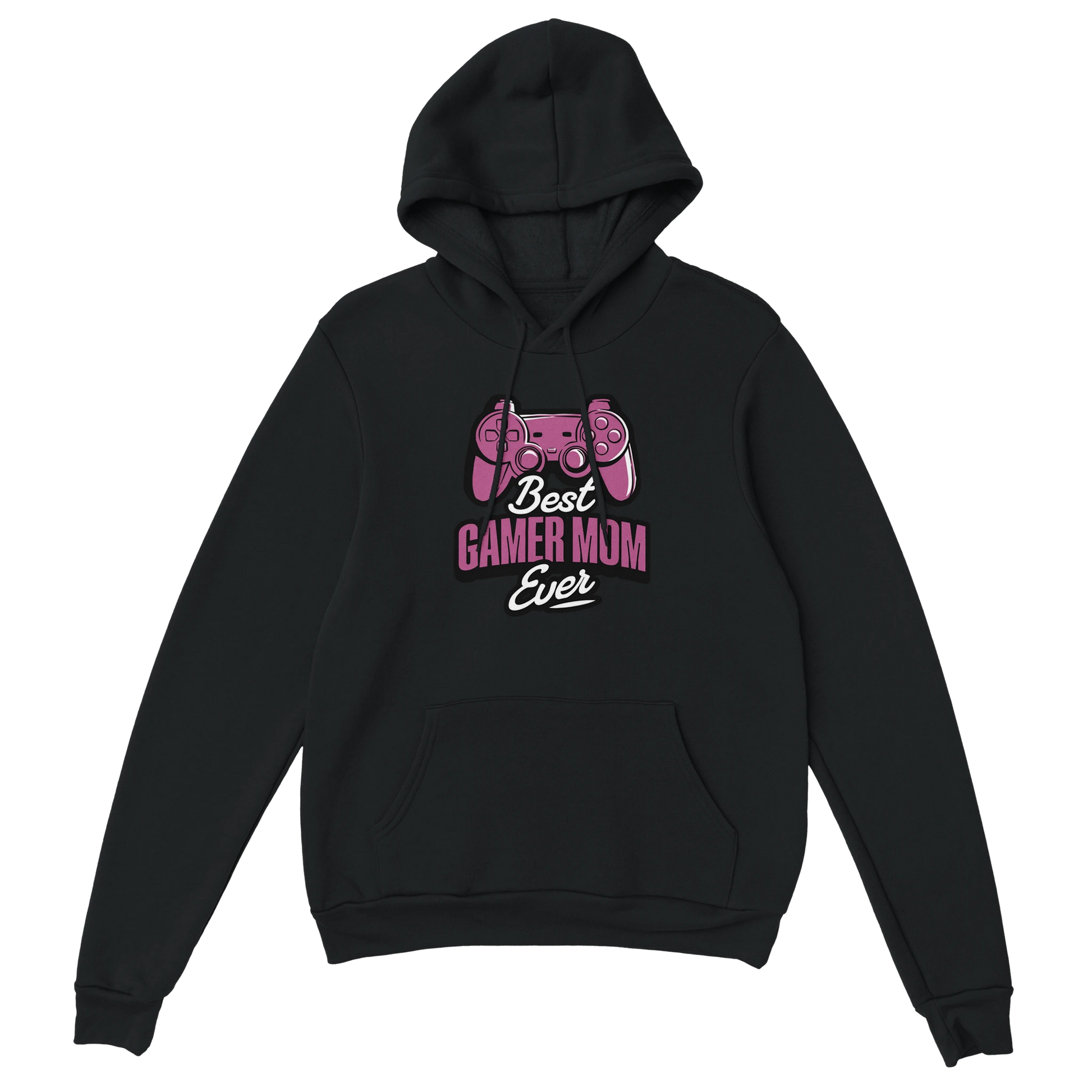 Gaming Hoodie - Best Gamer Mom Ever schwarz – Gaming Hoodie Flatlay mit Gaming  Best Gamer Mom Ever Print