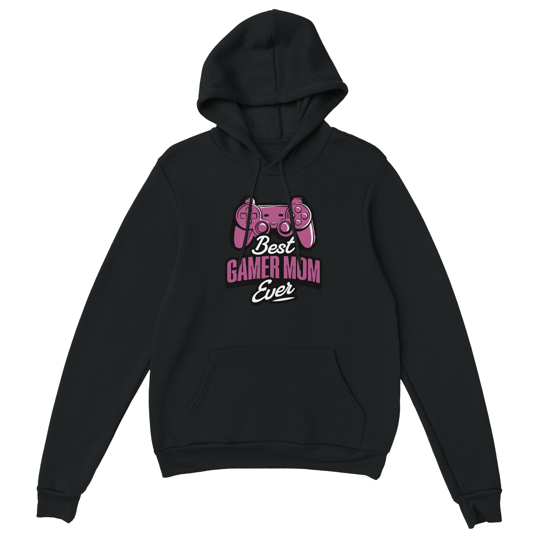 Gaming Hoodie - Best Gamer Mom Ever schwarz – Gaming Hoodie Flatlay mit Gaming  Best Gamer Mom Ever Print