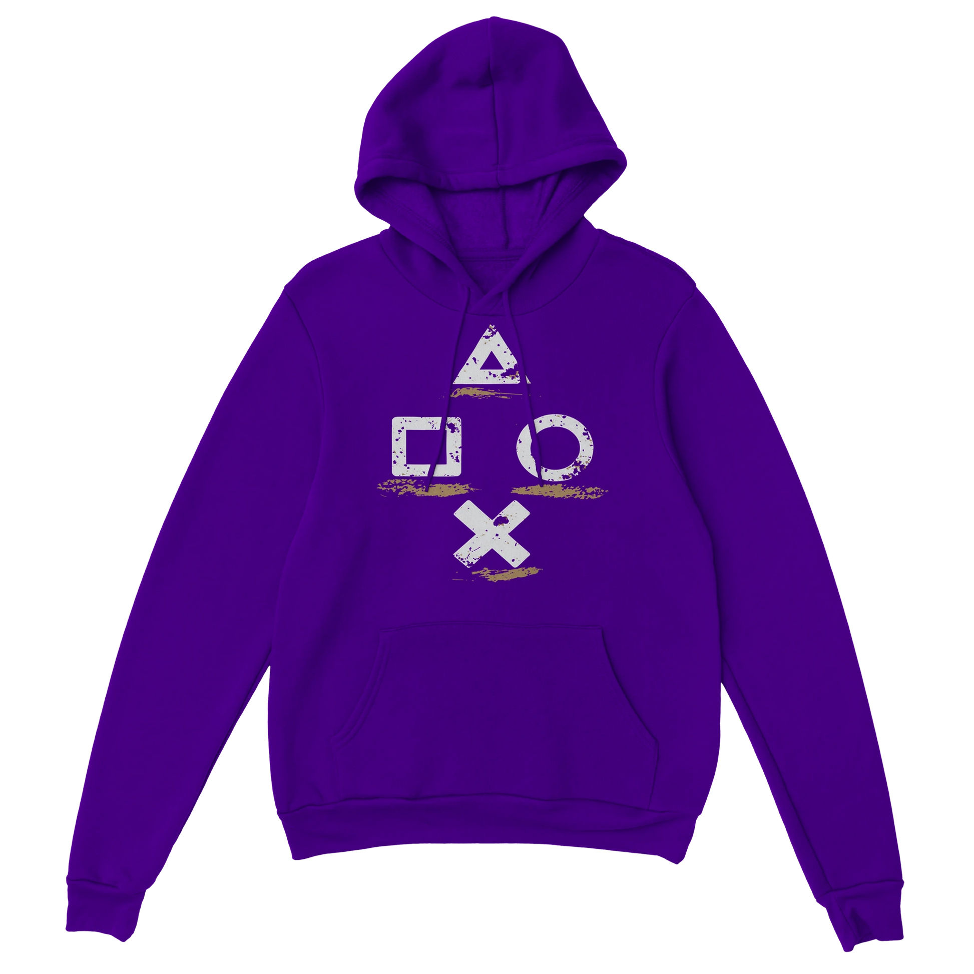 Gaming Hoodie - Controller Icons lila – Gaming Hoodie Flatlay mit Gaming  Controller Icons Print