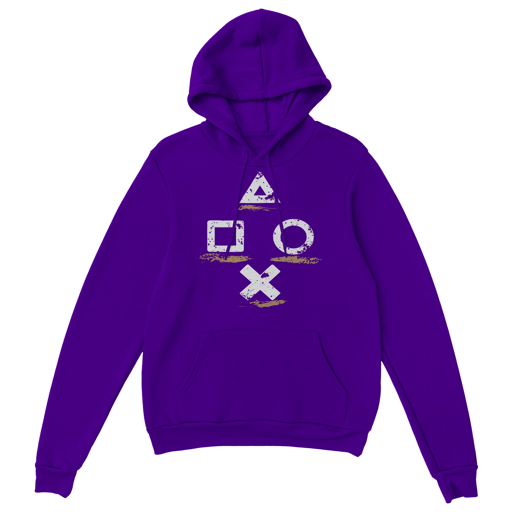 Gaming Hoodie - Controller Icons lila – Gaming Hoodie Flatlay mit Gaming  Controller Icons Print