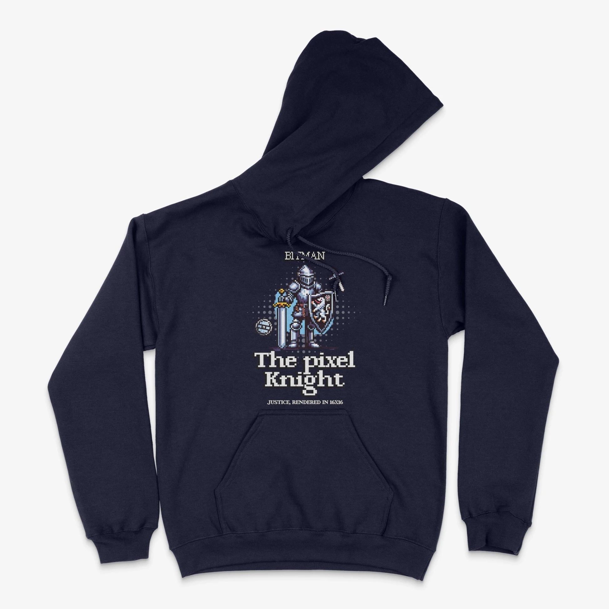 Gaming Hoodie - The Pixel Knight Hoodie in Farbe marine  