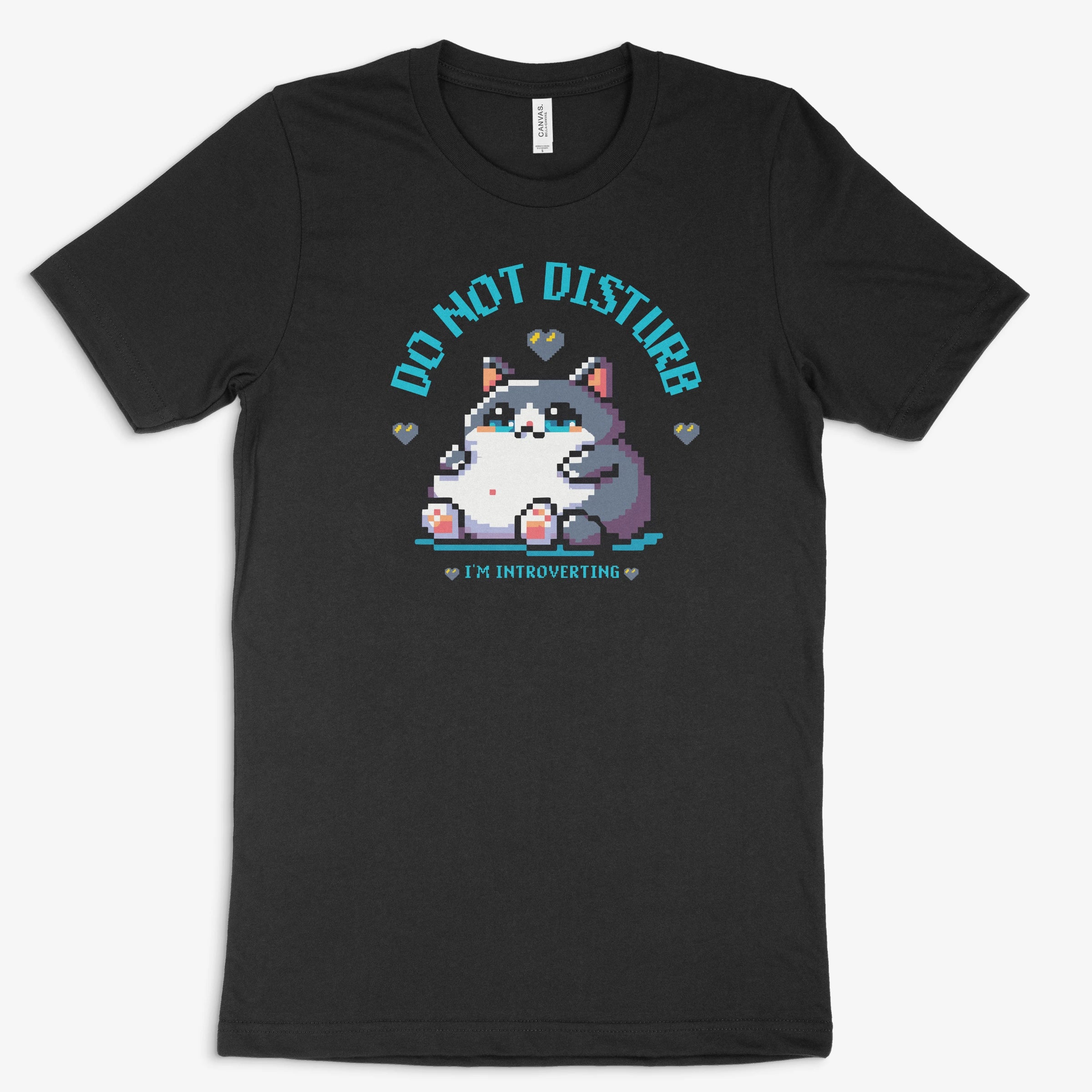 Introvert Shirt | Do Not Disturb – I’m Introverting in Farbe schwarz 