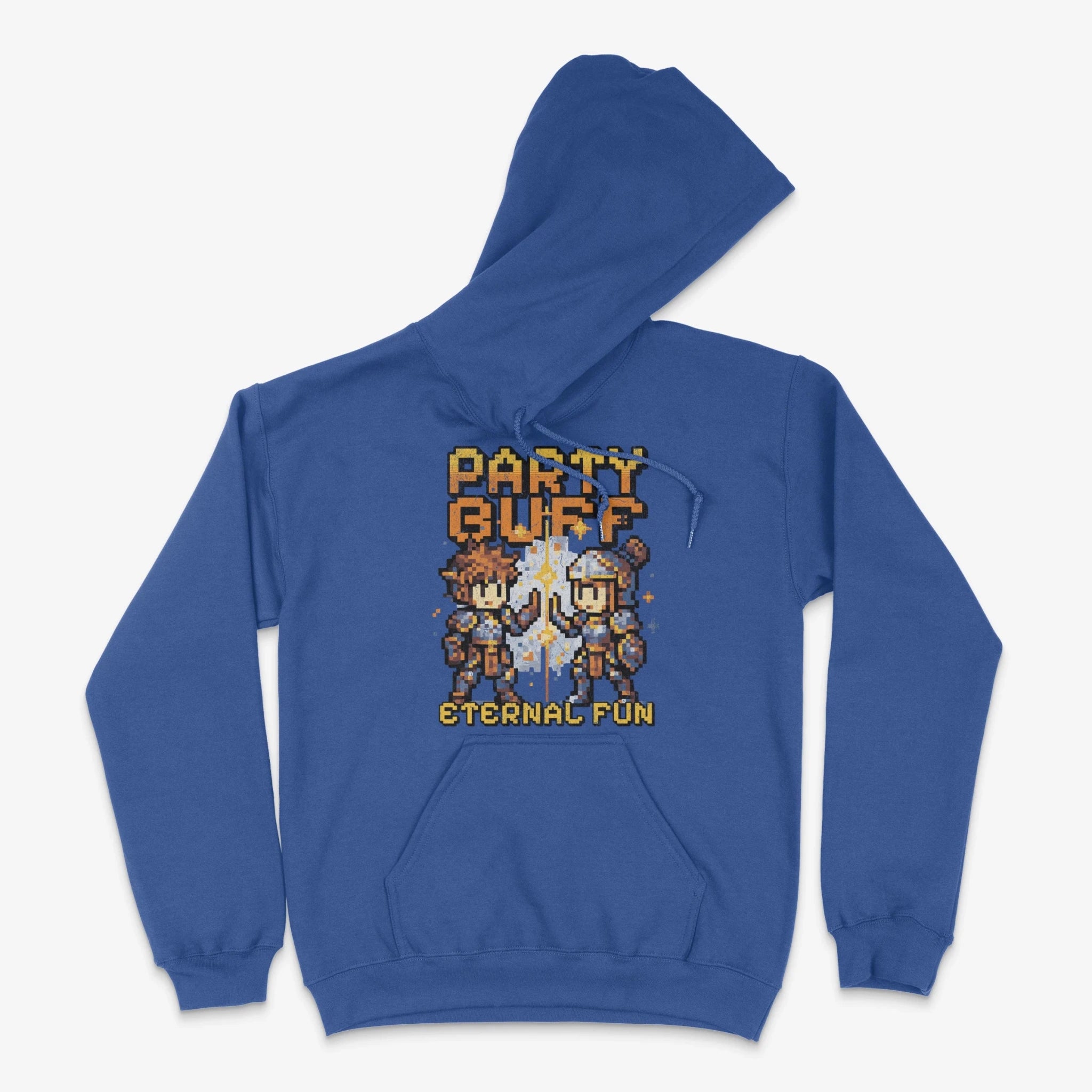 RPG Gamer Hoodie - Party Buff Hoodie in Farbe blau  