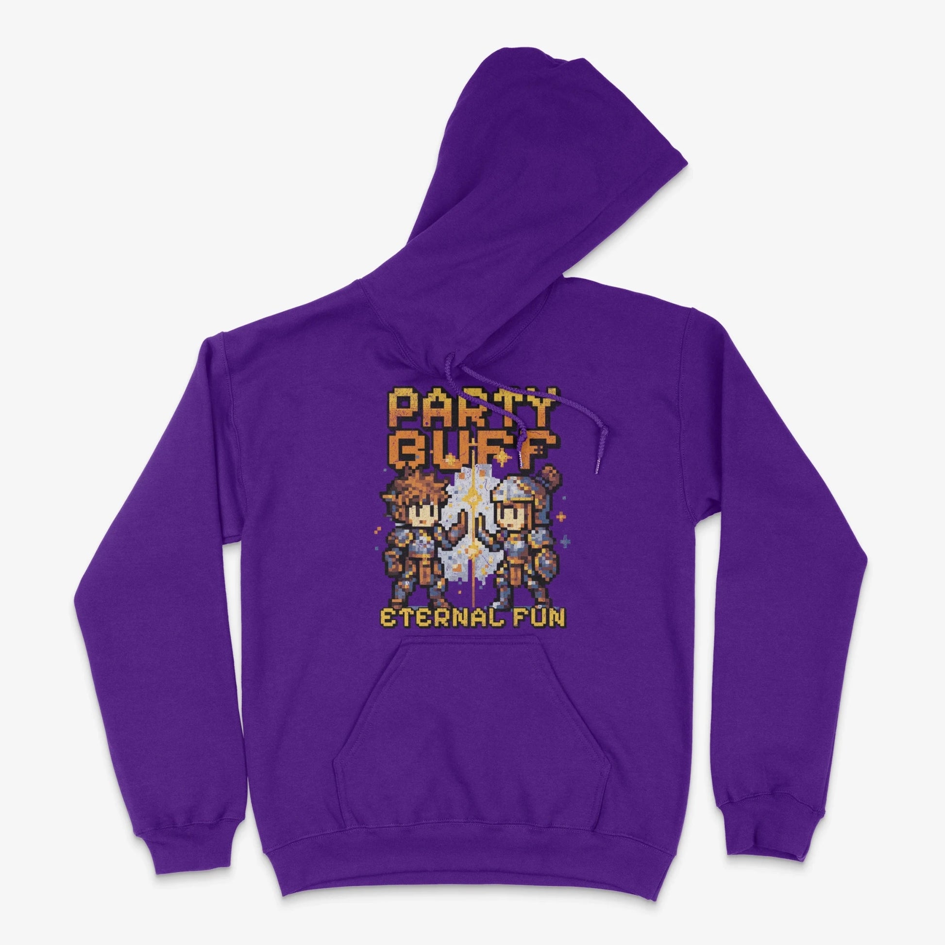 RPG Gamer Hoodie - Party Buff Hoodie in Farbe lila  