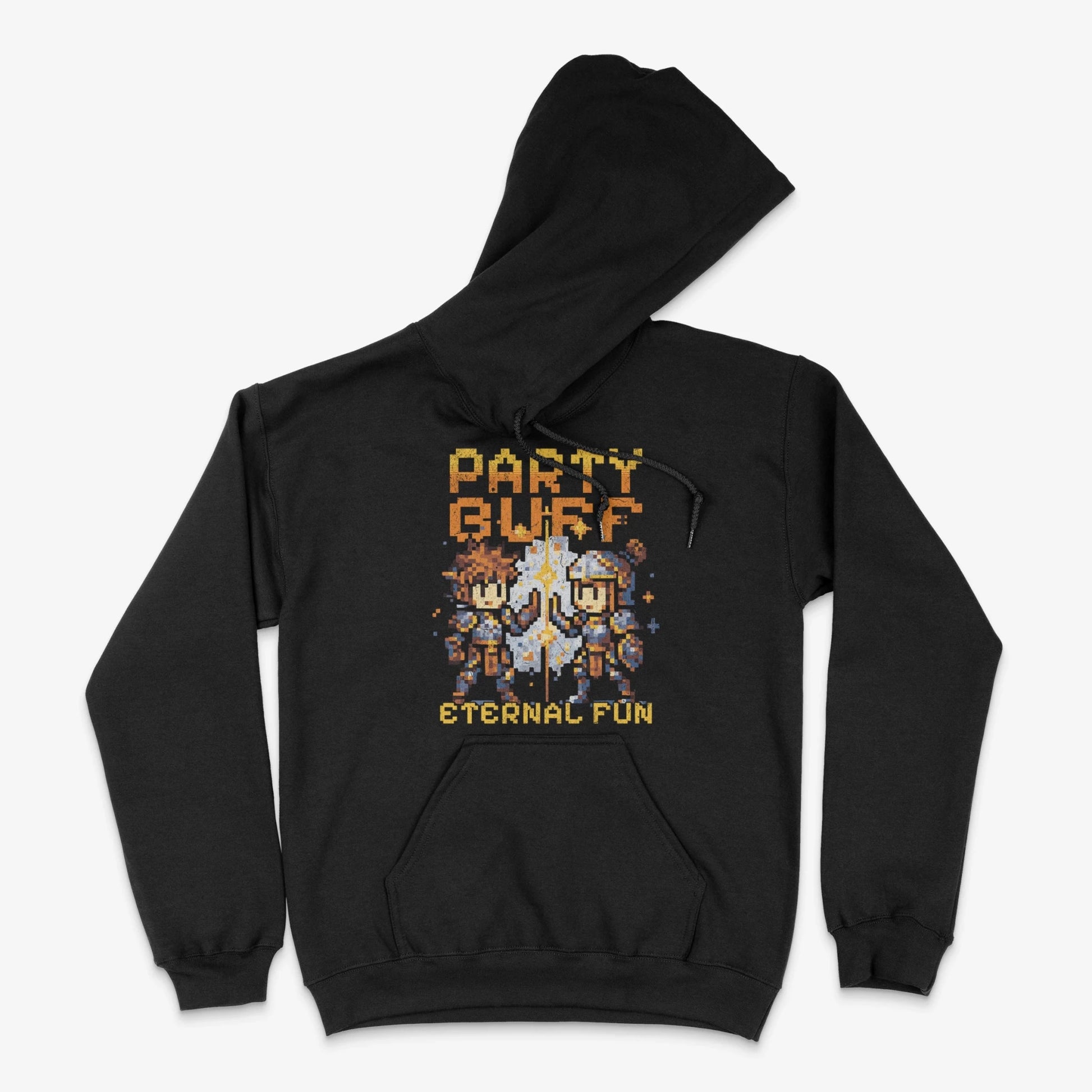 RPG Gamer Hoodie - Party Buff Hoodie in Farbe schwarz  