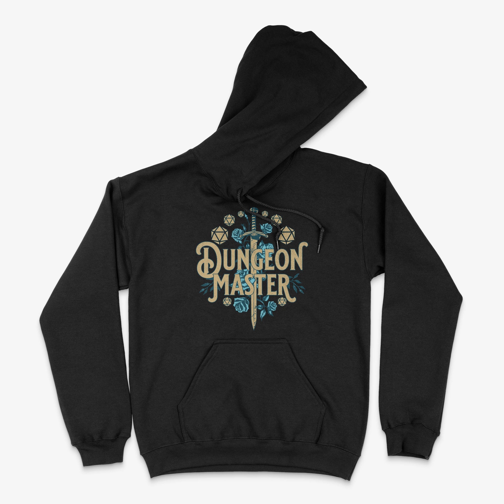 RPG Gaming Hoodie - Dungeon Master Hoodie in Farbe schwarz  