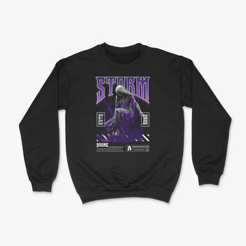 Streetwear Pullover - Storm Divine Pullover in Farbe schwarz 